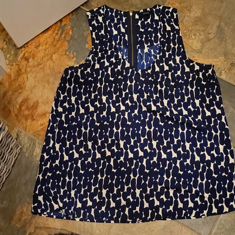 Dressy sleeveless top
